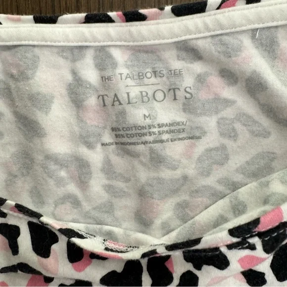 Talbots Mid-Sleeve Top - Picture 6 of 11